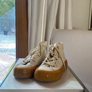 Zara platform sneakers.